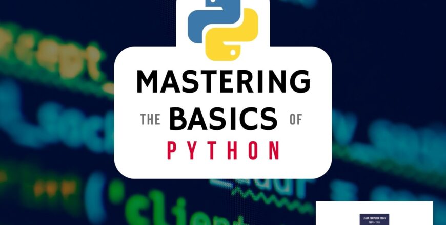 Mastering the Basics of Python
